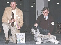 Ready's first point, at age 9 months.